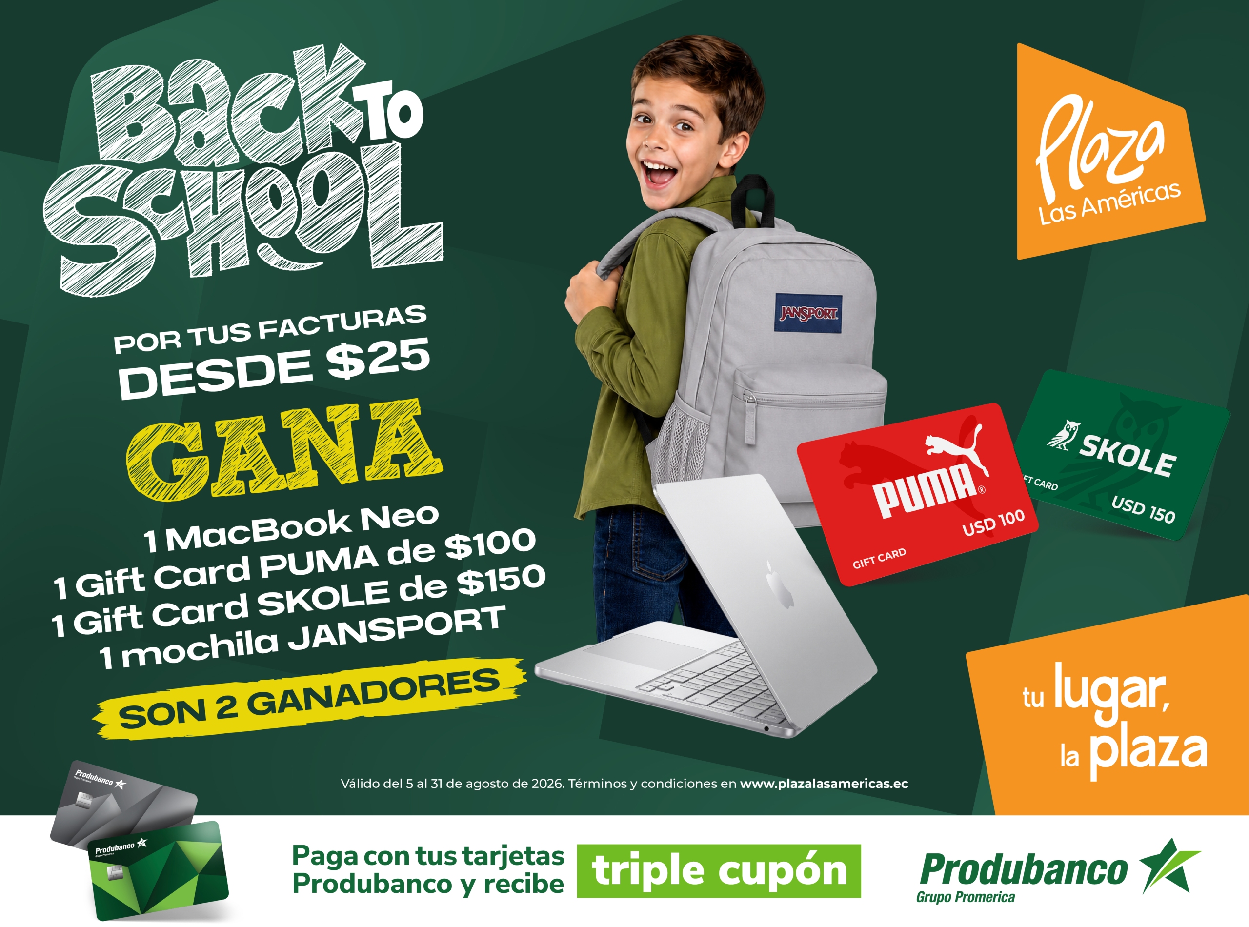 Reglamento Campaña Back to School